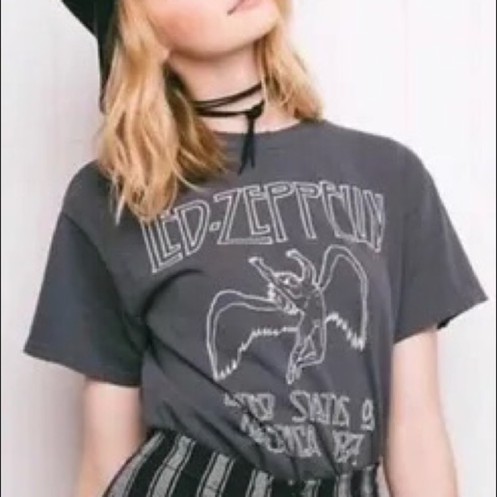 Brandy Melville Led Zeppelin Graphic Tee